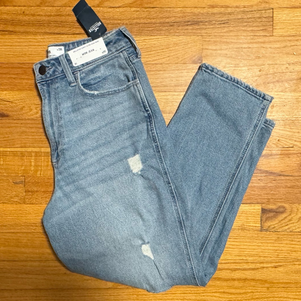 Hollister Mom Jean Curvy Ultra High-Rise 8S 29S NWT
